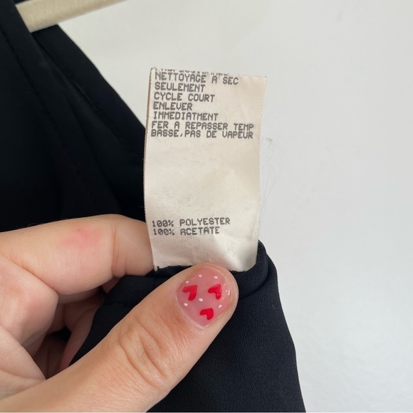 Jessica McClintock Gunne Sax y2k vintage little back dress mini short roses 4 - Picture 14 of 14